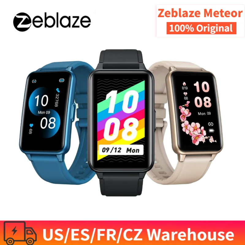 

Zeblaze Meteor Smart Bracelet 1.57'' Full-Touch Screen Fitness Health Tracker 14-day Endurance IP68 Waterproof Smart Bracelet