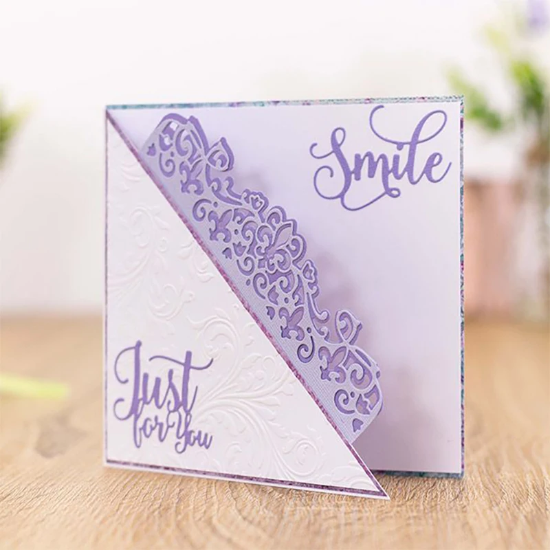 Новинка 2020 Лидер продаж красивый цветочный кружевной баннер металлические