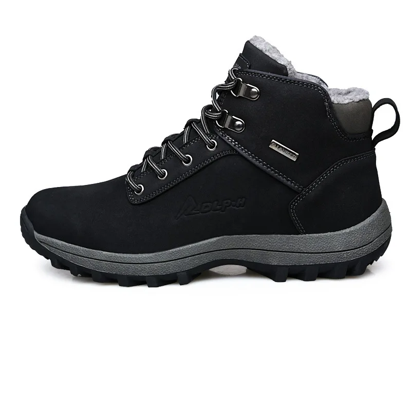 AQ731/зимние женские ботильоны Теплые водонепроницаемые ботинки с толстым плюшем