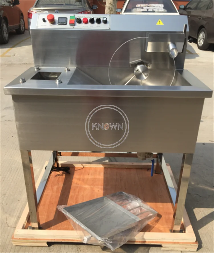 Машинка для нанесения шоколадного покрытия нержавеющая сталь 30 кг|Шоколадные