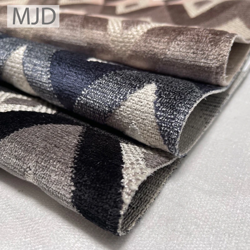 Бархатный текстурированный геометрический узор с бриллиантами и современным