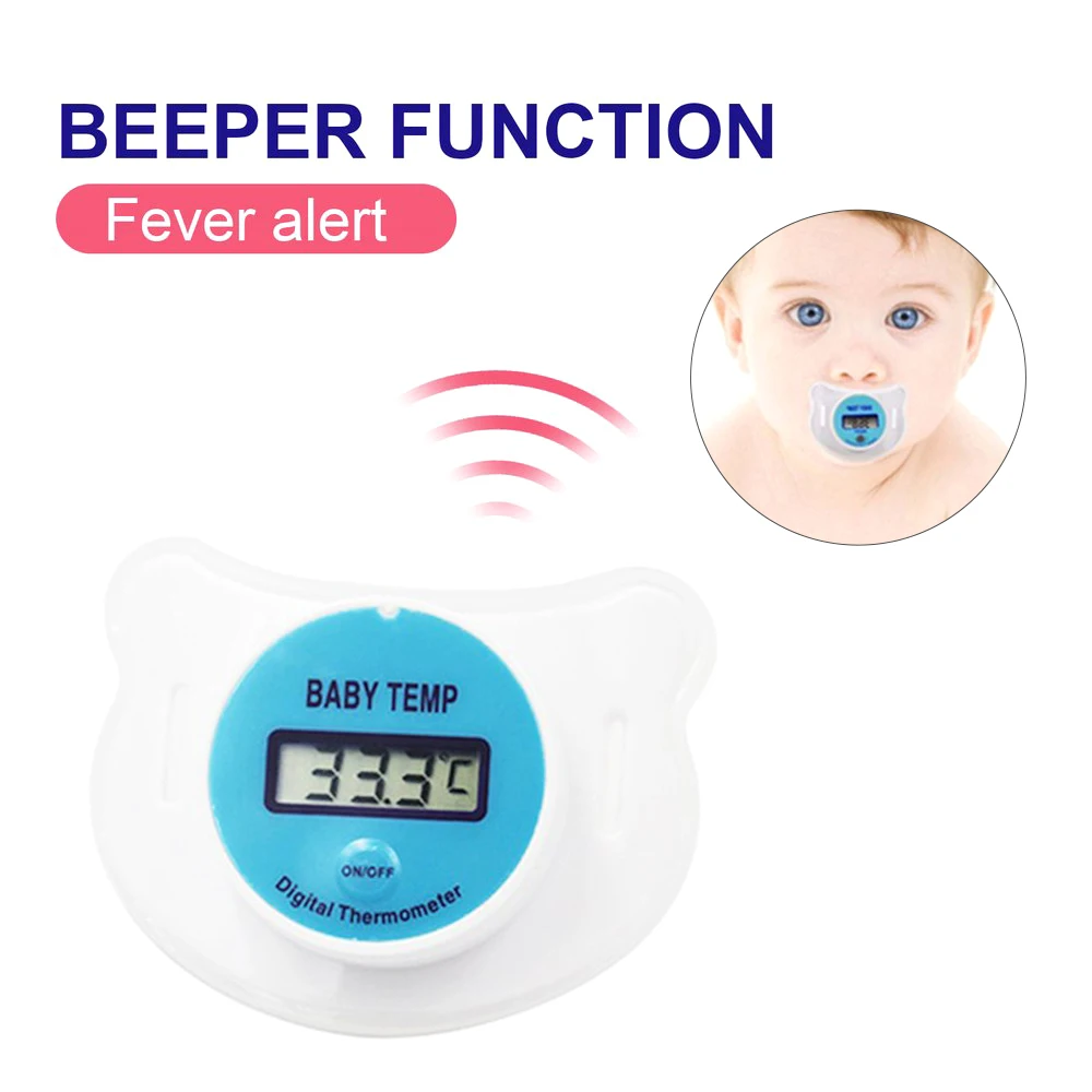 Практичная цифровая Соска-пустышка для младенцев с ЖК-дисплеем |