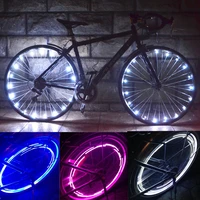 outdoor string light bicycle light 2m20led motorcycle cycling bike bicycle wheels spoke flash light lamp string lights outdoor
