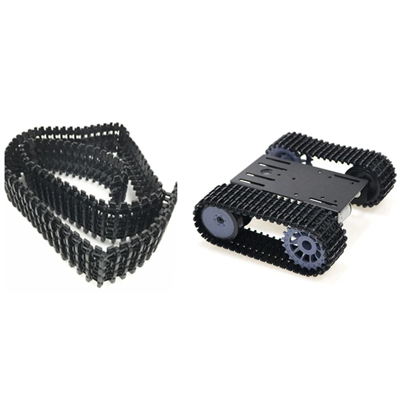 1x умный танк машина шасси гусеничный Caterpillar робот Платформа и 1 шт. головка с очень
