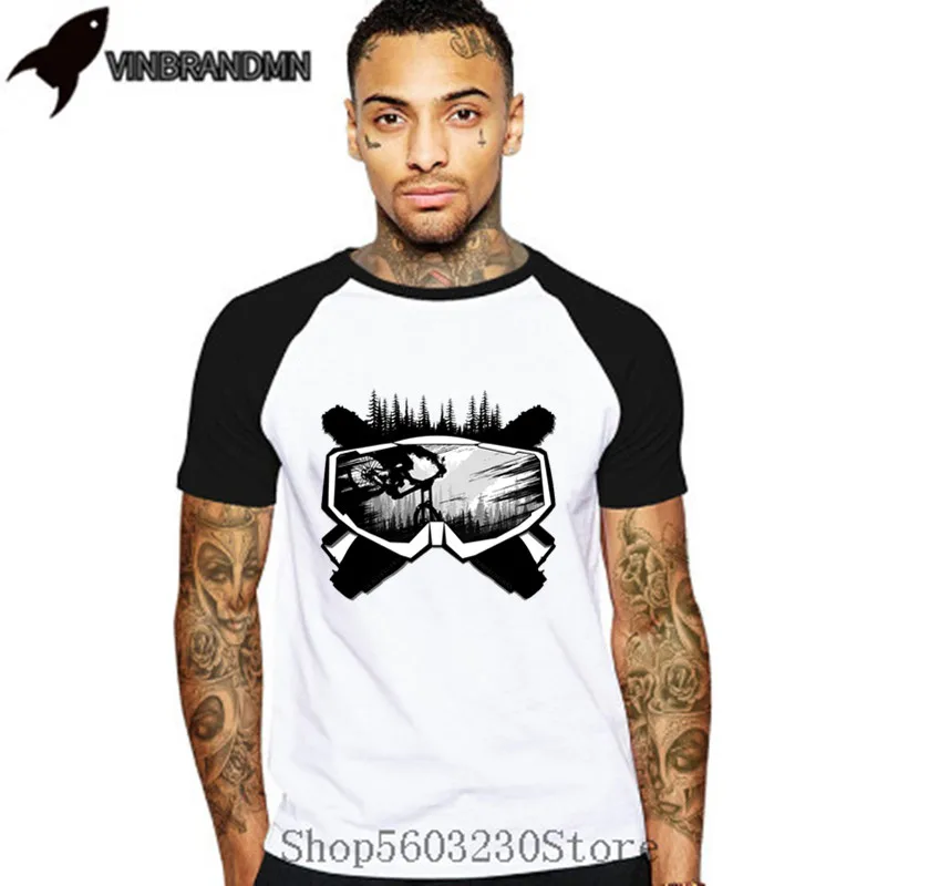 Футболка мужская для горного велосипеда тенниска с маской езды на горном