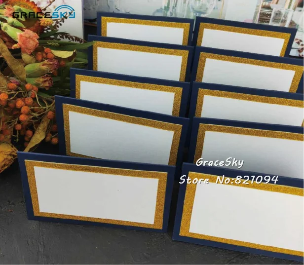 50 шт. бесплатная доставка новинка лазерная резка блестящие бумажные визитки