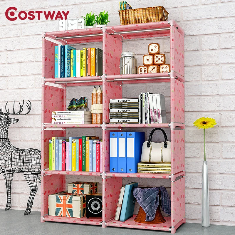 COSTWAY книжная полка для хранения книг детская книжная стойка книжный шкаф для домашней мебели Boekenkast Librero estanteria kitaplik