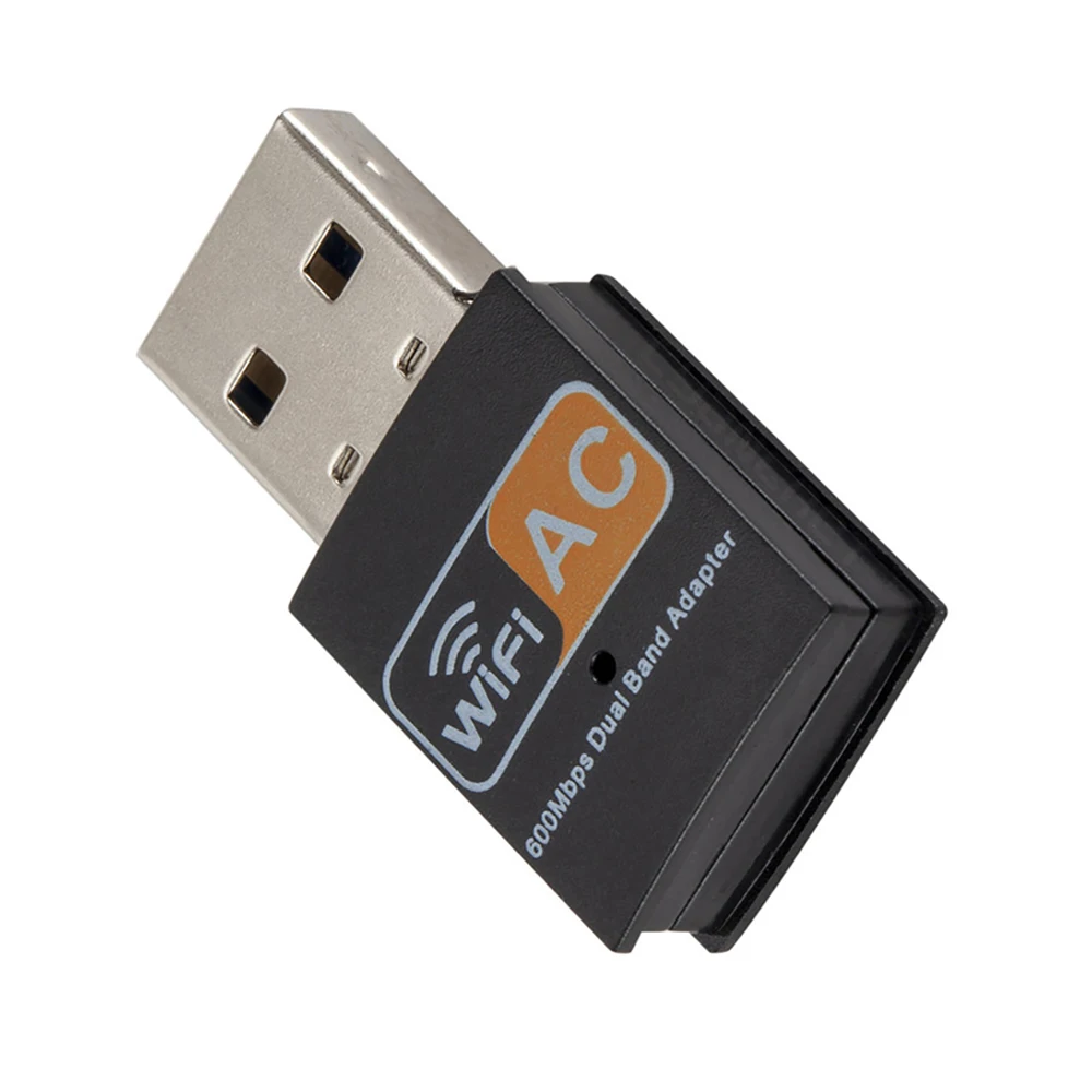 Мини Usb беспроводная сетевая карта Wi-Fi приемник 2 4G и диапазона 11AC 600 м встроенный