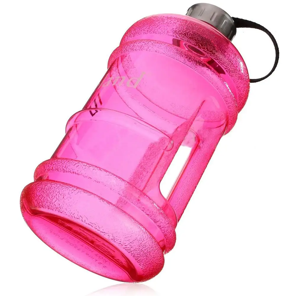 2.2L портативная Спортивная бутылка для воды полупрозрачный пластиковый чайник