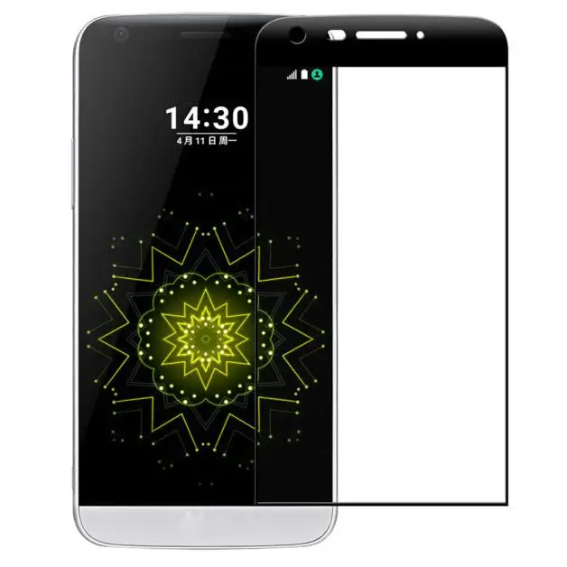 Черный 3D Защитное стекло для LG G5, изогнутое закаленное стекло L G 5 LG5, защита экрана, полное покрытие, защитная пленка 9H - Цвет: Черный