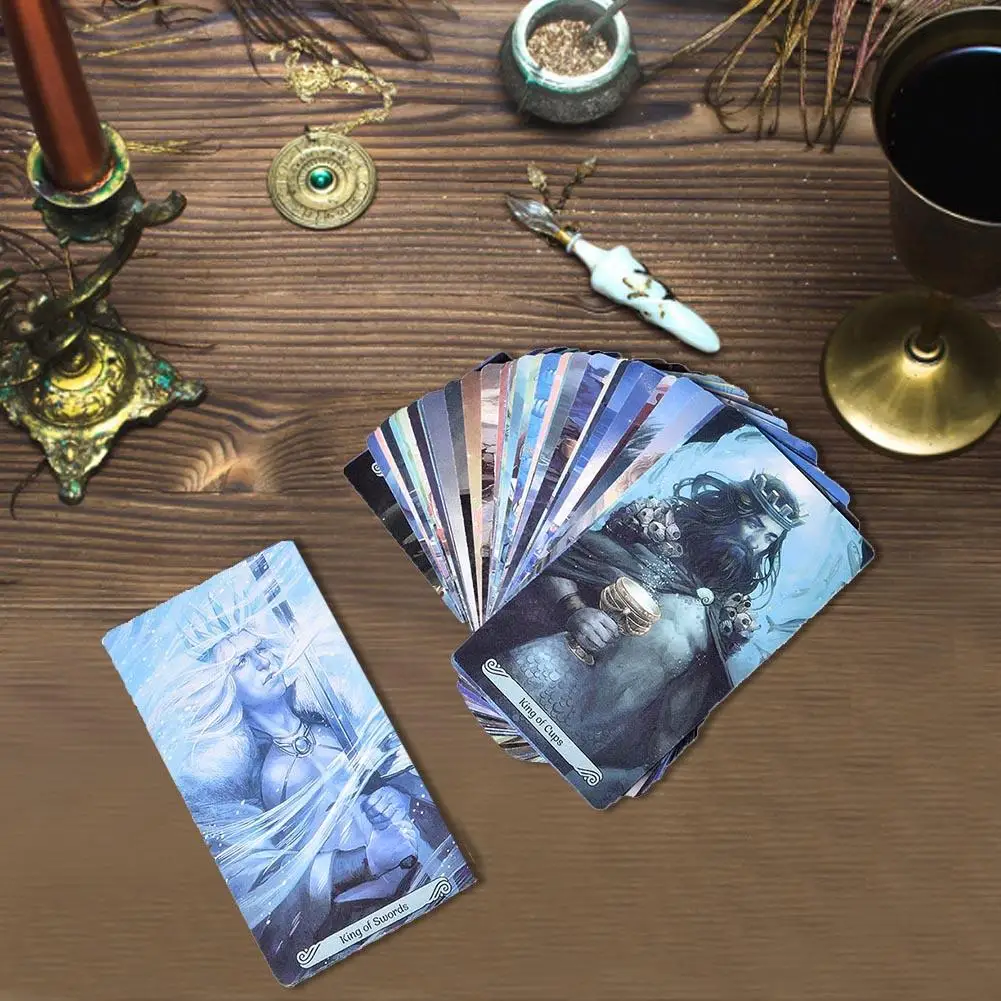 78 Русалочка Таро настольные игры карты Веселая Игра на столе семья родитель