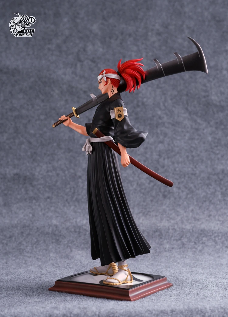 Модельные вентиляторы в наличии FOC BLEACH вице-капитан Abarai Renji gk фигурка из смолы для