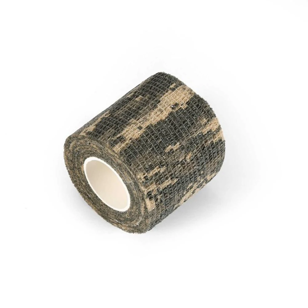 

Roll Camouflage Wrap Bandage 4.5M Self-Adhesive Gun Decor Military Stretch Medical Bandage Camouflage Tape