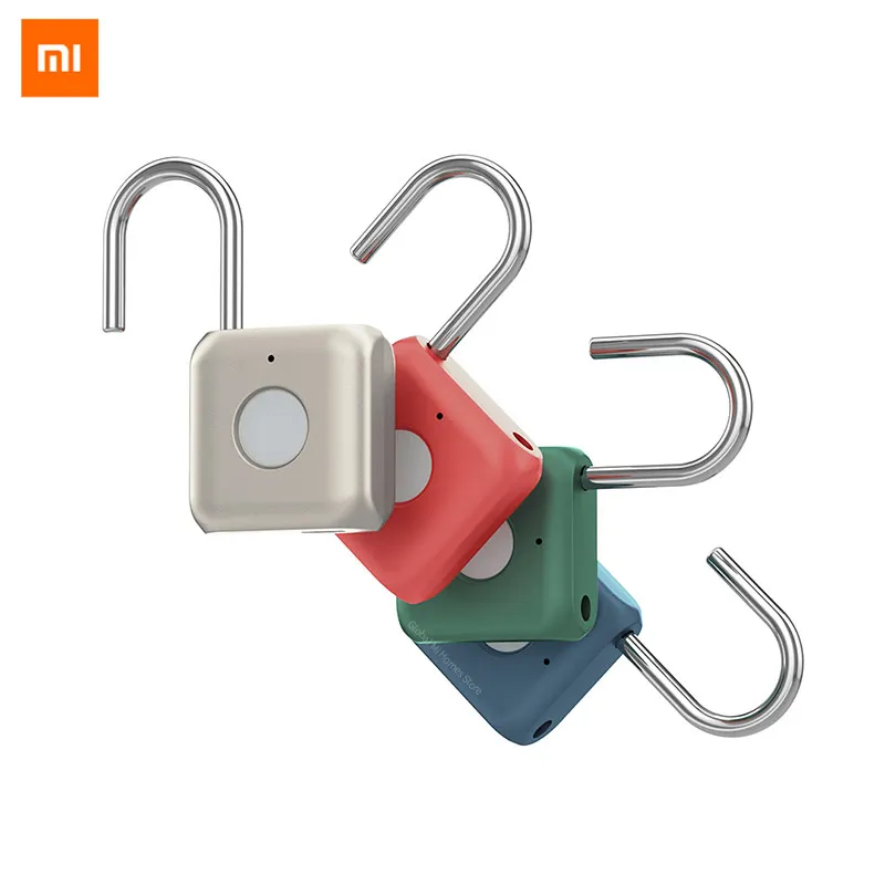 Xiaomi Mijia YD Умный Замок работающий по отпечатку пальца навесной замок Kitty Hardcore