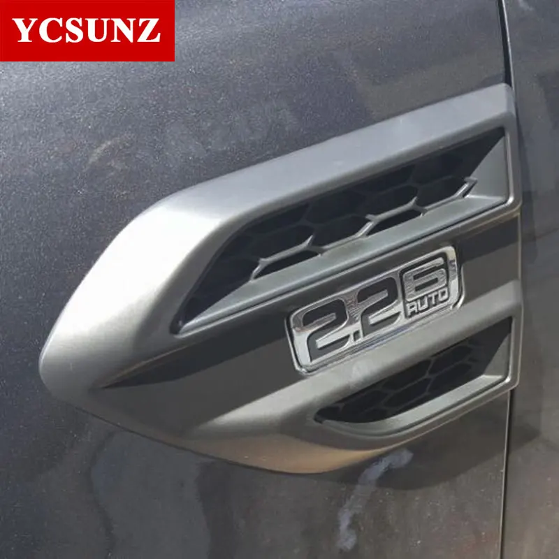 Автомобильные аксессуары ABS Black Side Fender Guards для FORD RANGER Wildtrak Everest Endeavour 2016 2019|guard