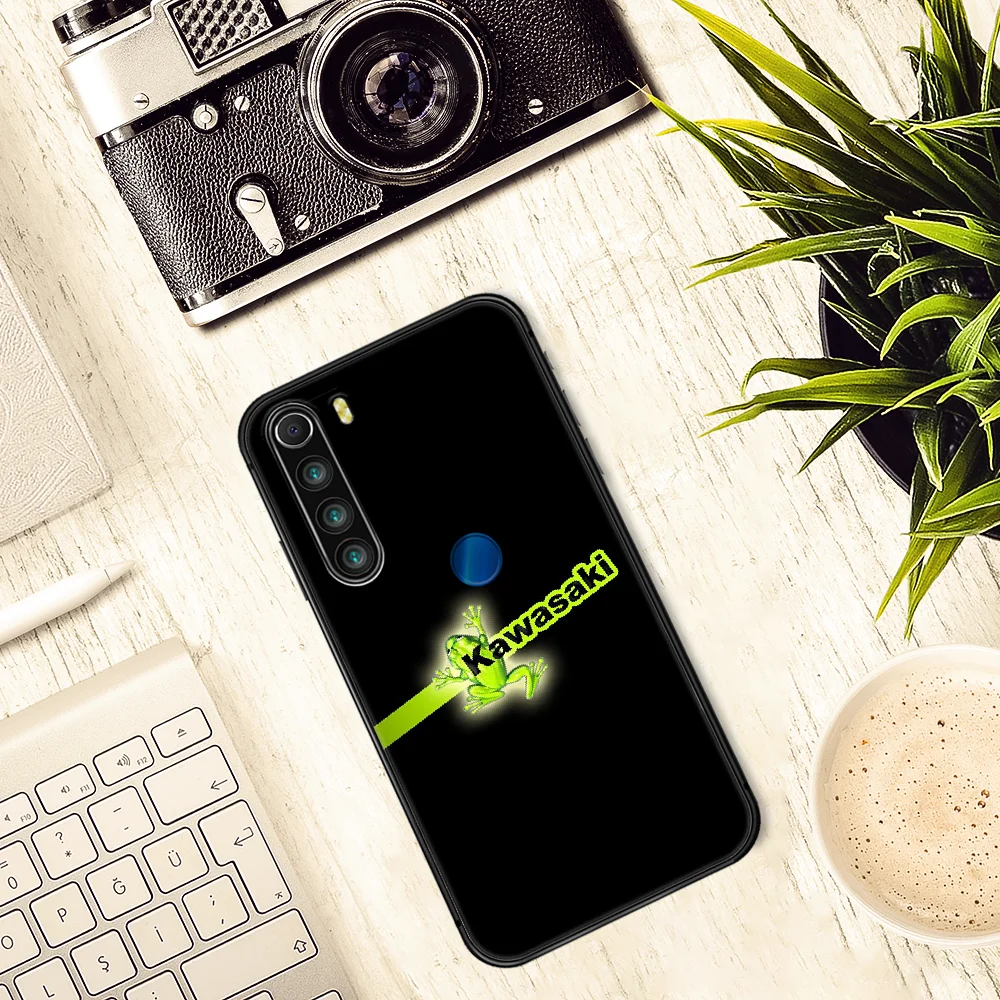 

Japan brand Kawasaki Phone Case Cover Hull For XIAOMI Redmi 7 7a 8 8a 9 9a NOTE 6 7 8 8t 9 9s Pro Max 4X black Back Painting