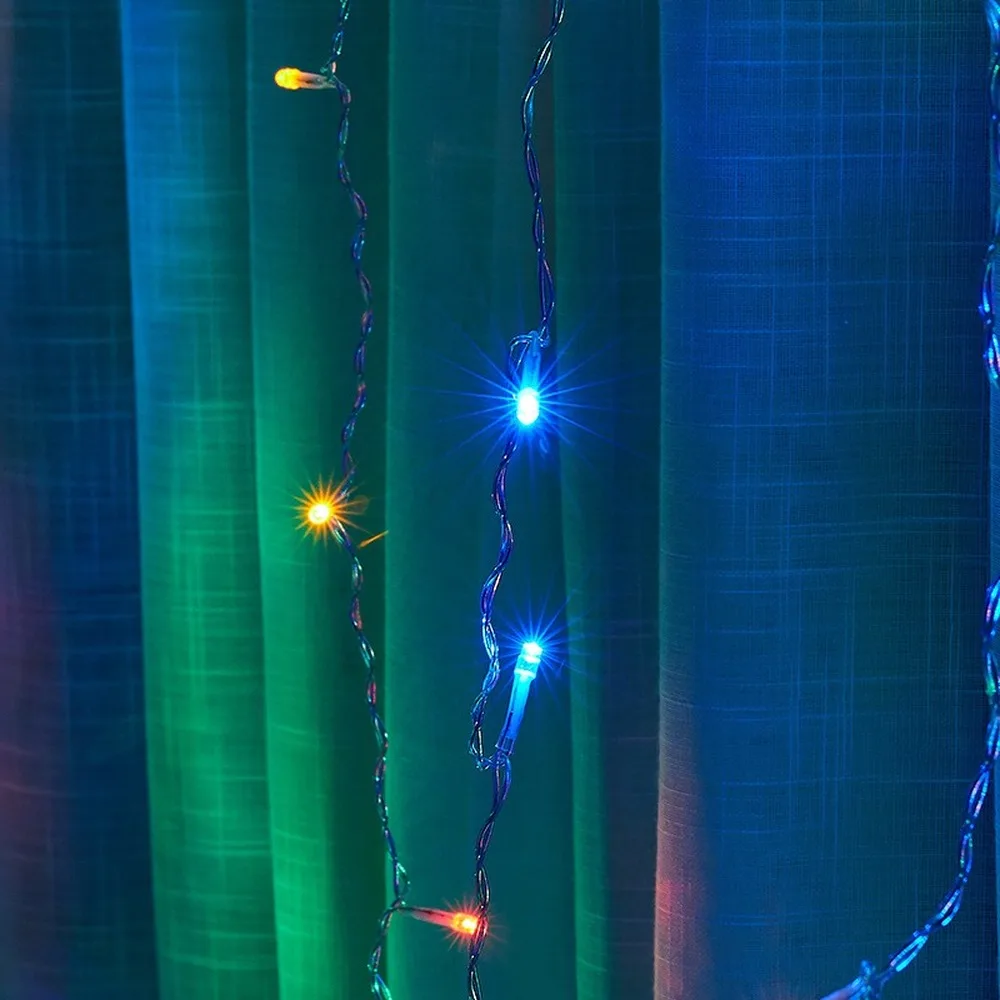 3x3 м Светодиодная сосулька сказочный светильник штепсельная вилка гирлянда для