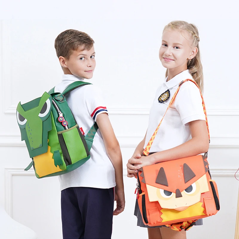 Nohoo рюкзак школьный детский для мальчика динозавр Многофункциональный