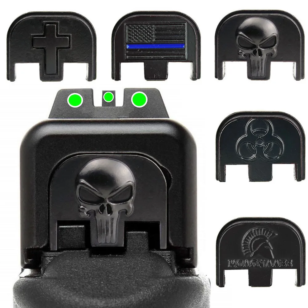 Задняя накладка для пистолета Magwell 3D Gen 1/2/3/4/5 Glock 17 18 19 20 21 22 23 25 26 34 9 мм | Спорт и