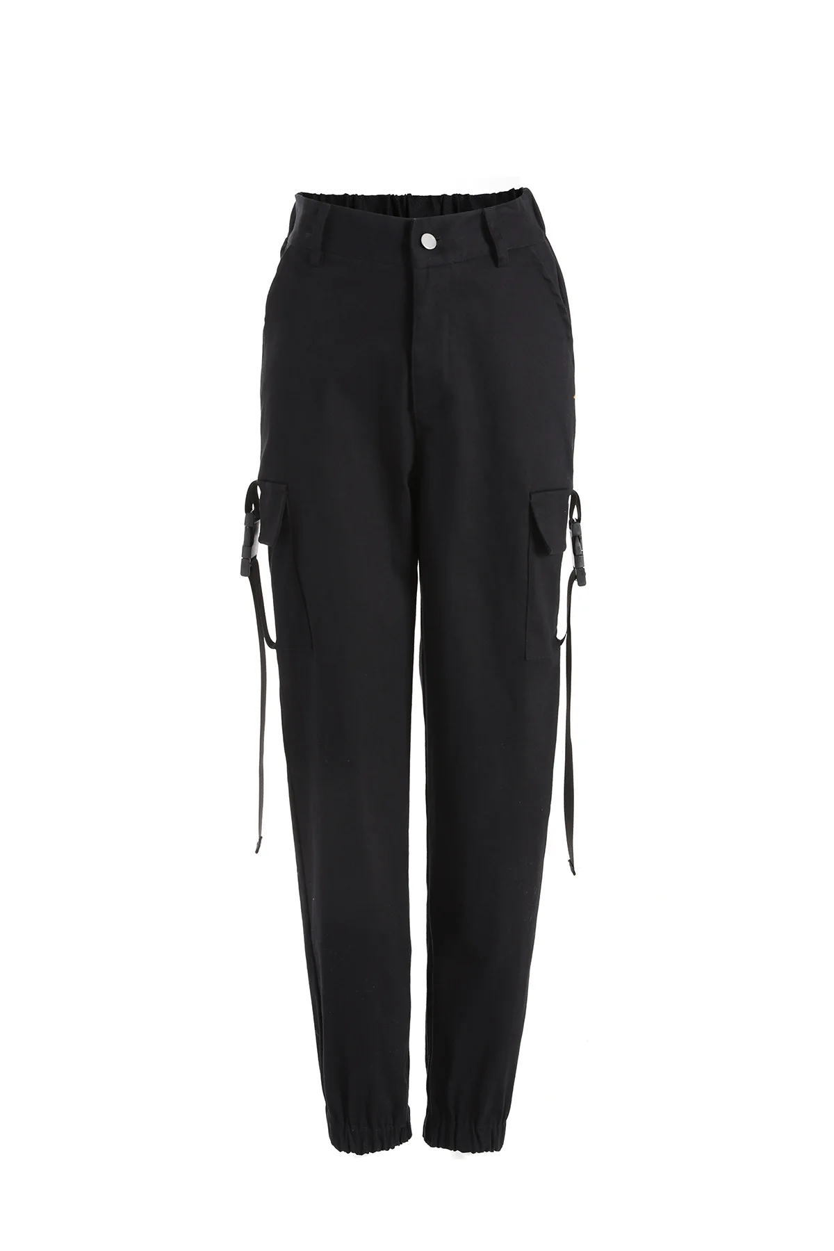 

2021 summer new fashion handsome casual pants female harem pants cool girl overalls
