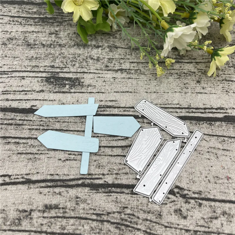 Индикатор поступления металлические Вырубные штампы Цветы Листья фотоальбом