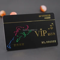 customized printing pvc transparent business gift card custom membership name pvc card