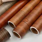 Клейкая самоклеящаяся виниловая настенная бумага с текстурой древесины