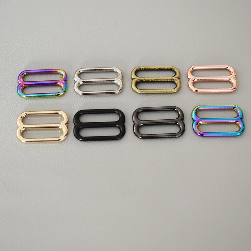 

1 Pcs Adjuster Slider for 25mm Webbing Metal Slider Adjustable Buckle Loops DIY D Gog Collar Straps Bags Belts Accessories