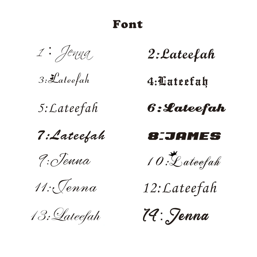 Lateefah 3mm Cuban chain personality necklace stainless steel custom hip hop necklace