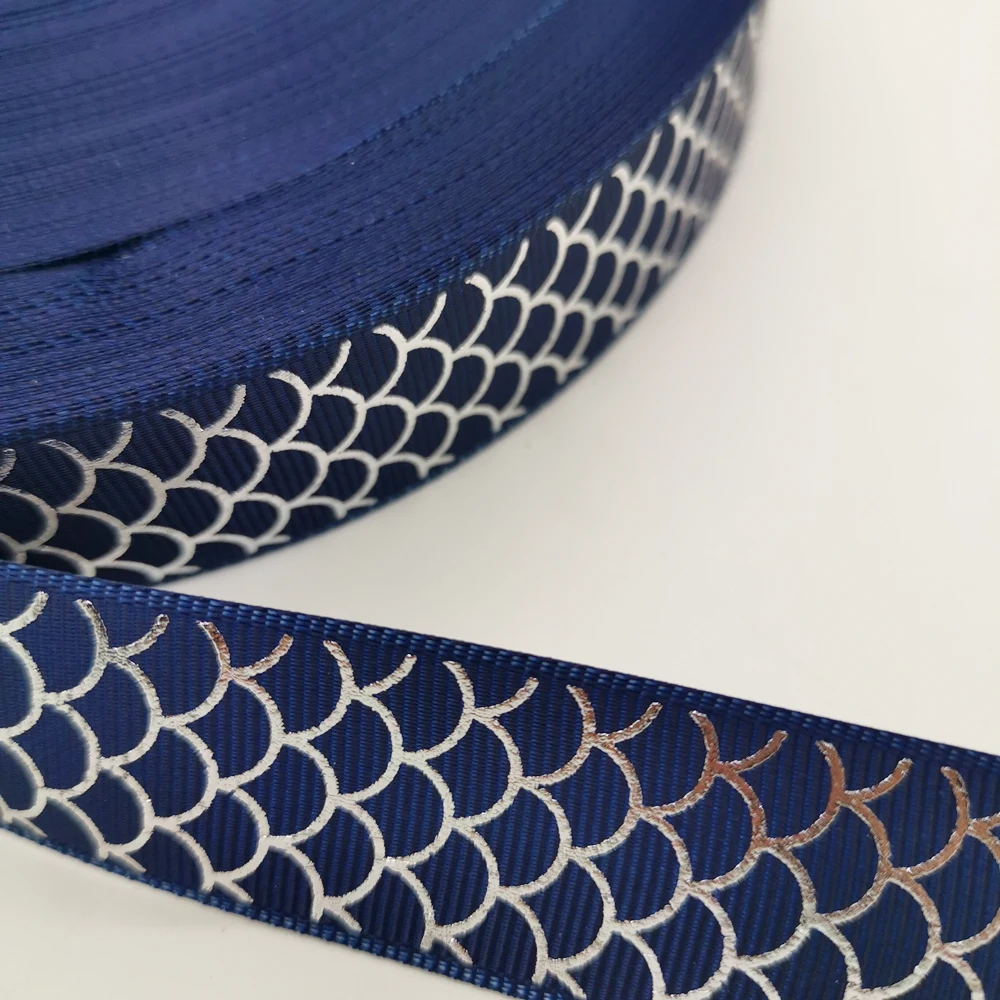 Новинка сделай сам 5 ярдов 1 дюйм 25 мм золотистая и серебристая лента в рубчик с