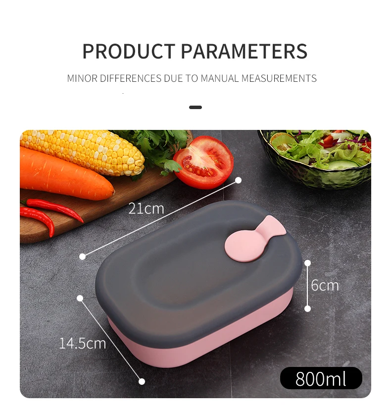 WORTHBUY, японская 304, нержавеющая сталь, Bento Box, микроволновая печь, Ланч-бокс для детей, школьная коробка для фруктов, еда, герметичный контейнер для ланча