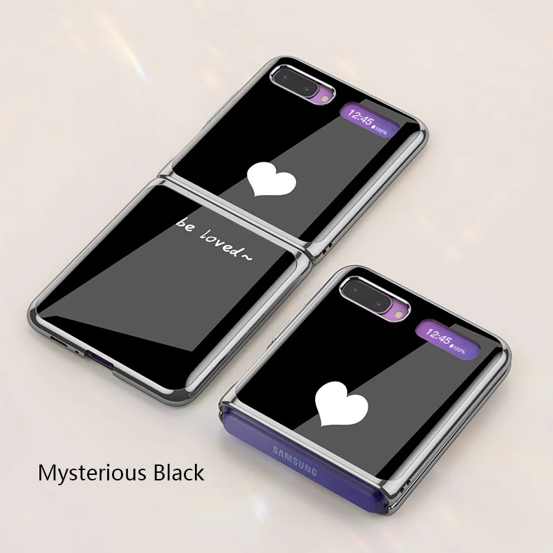 Luxury Fashion New Phone Case For Samsung Flip Creative Top Bottom Cover For Samsung Galaxy Z Flip Anti Fall Protective Funda
