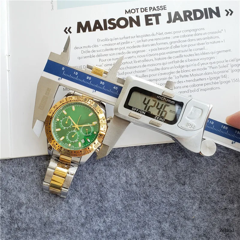 

Luxury Brand Rolexable Watch Fashion Gift Business Quartz Gold Watches Mens Original Designer Classic Swiss Daytona Wristwatch