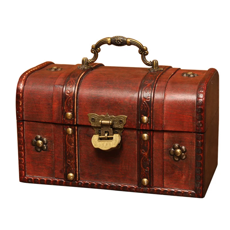 Домашняя мебель ретро ящик для хранения ностальгические деревянные поделки