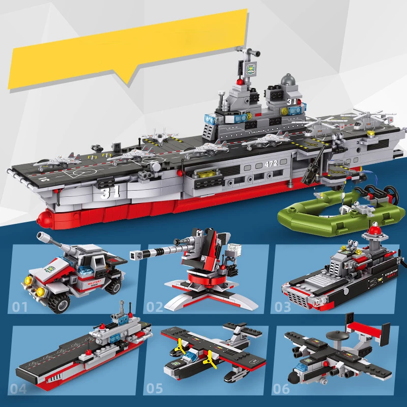 1193 шт. Детский конструктор летательный аппарат | Игрушки и хобби