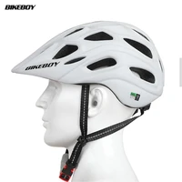 mountain bike integrated helmet motor bicycle bike safety smart cycling helmet ultralight breathable safety sunshade brim