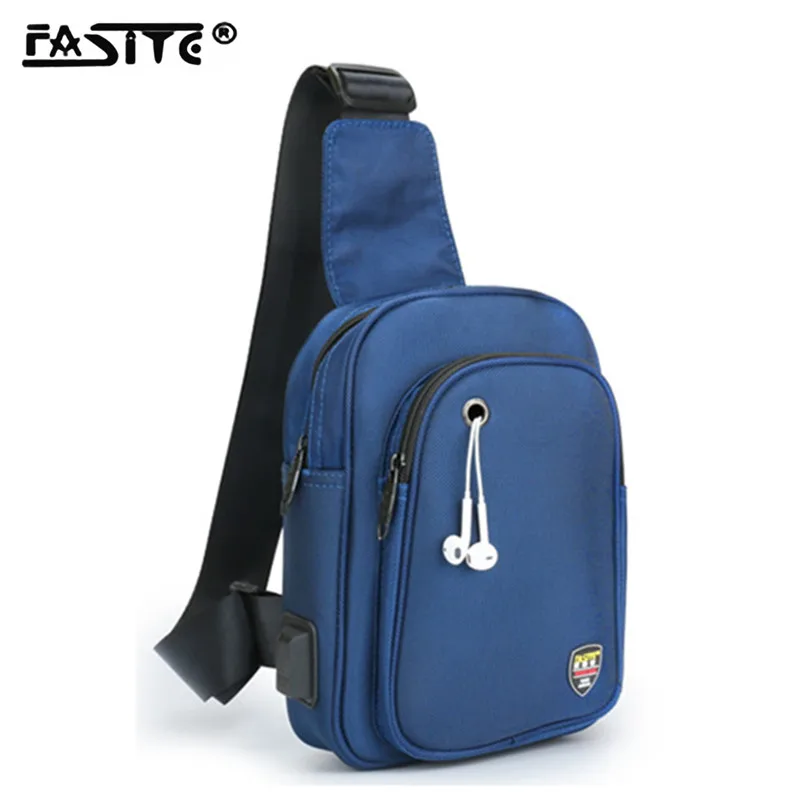

FASITE Chest Strap Tool Bag Single Shoulder Bag 600D Oxford Cloth Backpack Multi-Purpose Outdoor Sports Backpack