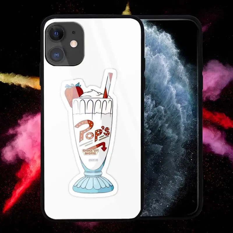 

American TV Riverdale Southside Serpents Phone Case Tempered glass For iphone 6 6S 7 8 plus X XS XR 11 12 mini PRO MAX