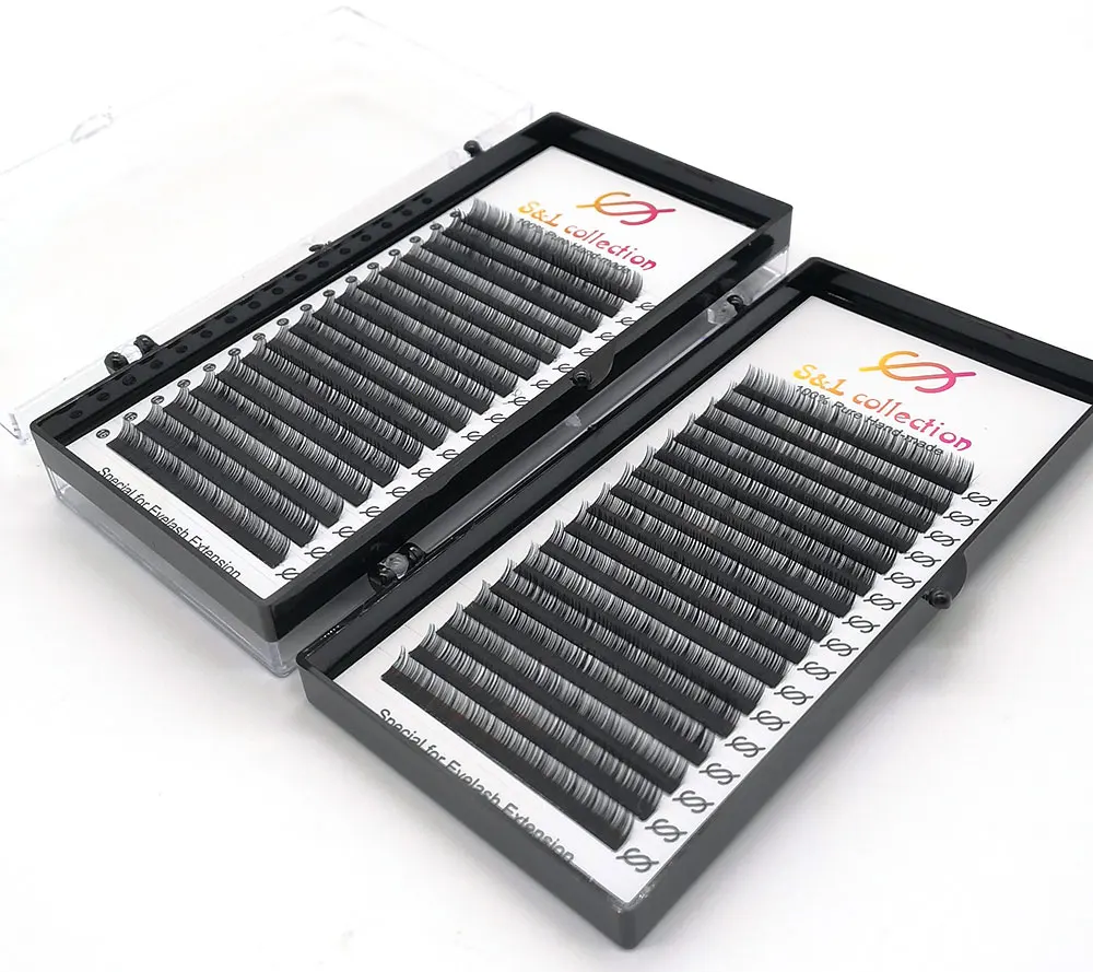 16rows/case Bottom Eyelash Extension 5mm 6mm 7mm Short Mink Under Eyelashes Eyebrow Lashes Makeup Maquillaje Cilios images - 6