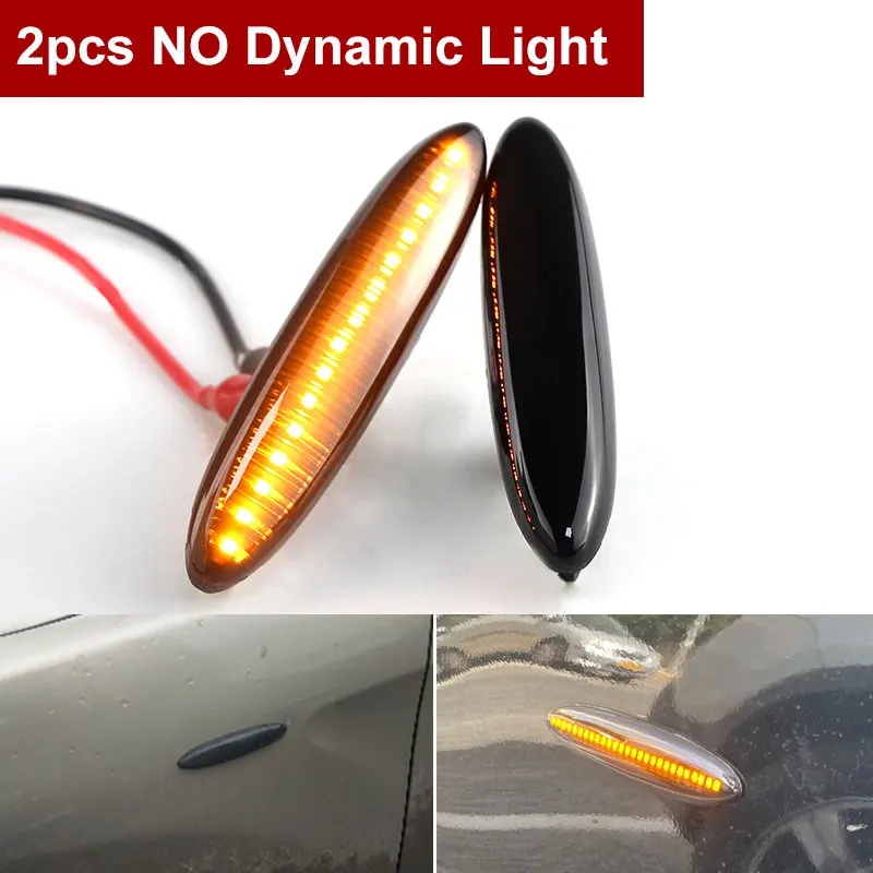 

2 шт. Янтарный боковой габаритный светодиодный указатель поворота для Lexus IS250 IS350 LX570 Toyota Camry 40 Crown Highlander Mark X Reiz