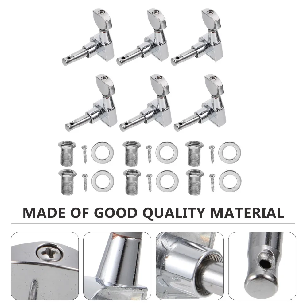 

6PCS Guitar Machine Tuning Peg Premium Tuning Peg Durable Sturdy Tuning Peg