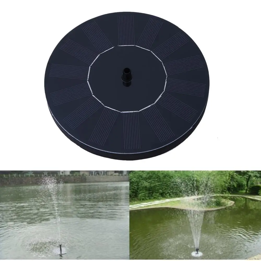 Садовый фонтан на солнечной энергии спринклер для воды плавающий водяной насос