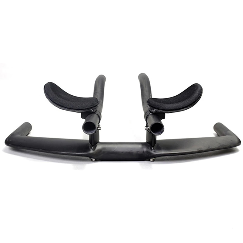 Полностью углеродное волокно прочный матовый руль для велосипеда расширители