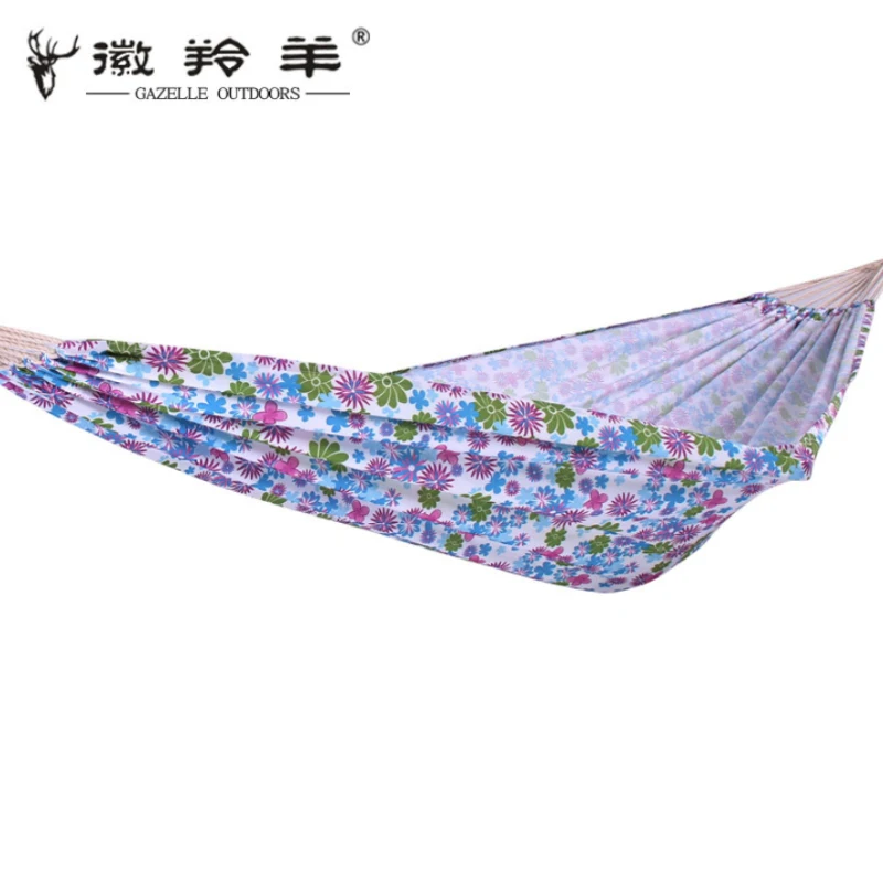 

200x120CM Home Indoor Large Without Stand For Bedroom Thicken Widened Foldable Portable Garden Stripe Oxford Hammock Sleeping