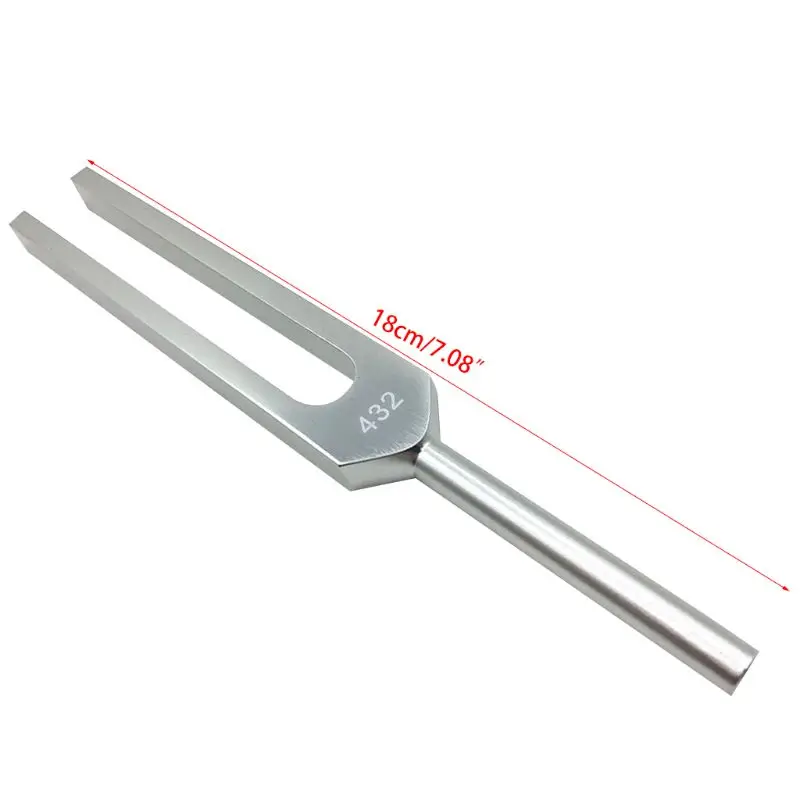 Вилка для настройки 432 Гц с сумкой и тканью максимального заживления