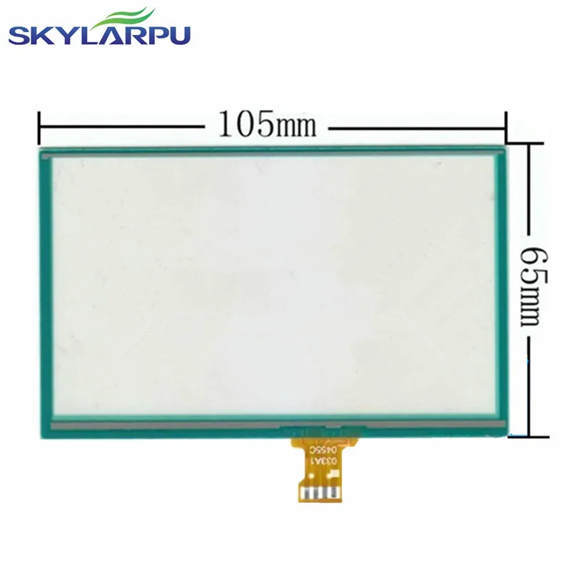 

New 4.3"inch 4 wire Resistive Touch Screen Panel 105mm*65mm touch screen digitizer panel Glass Free Shipping