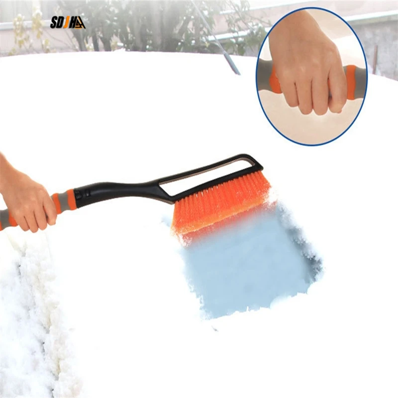 

Car Multifunctional Snow Removal Shovel Attachment Set Scrubber Brush Car Polisher Cleaning Kit Cleaning Tools Accessority