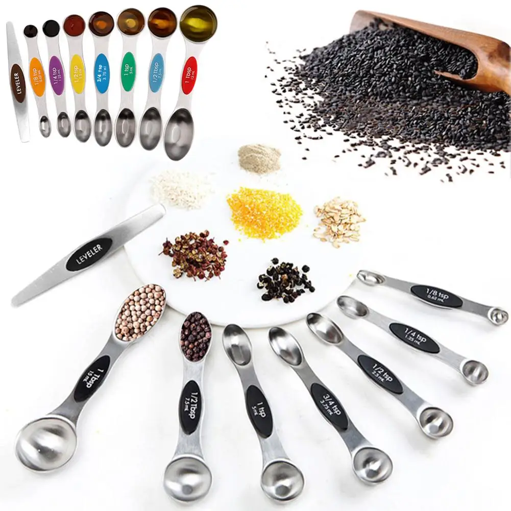 8 шт. мерная ложка из нержавеющей стали|Мерные ложки| |