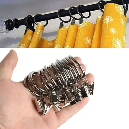 10 шт. металлические зажимы для штор | Дом и сад