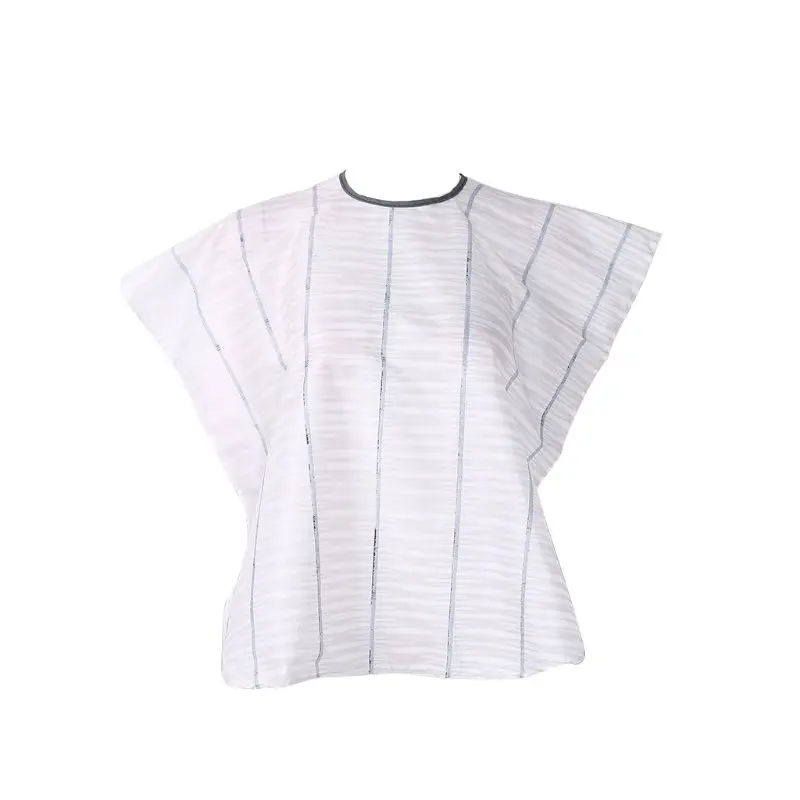 Короткое квадратное водонепроницаемое платье для парикмахерских волос